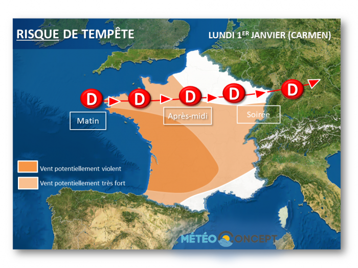 Illustration de l'actualité Attention au risque de tempête...