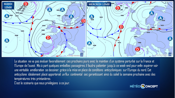 Illustration de l'actualité Une semaine assez maussade avant un changement envisagé...