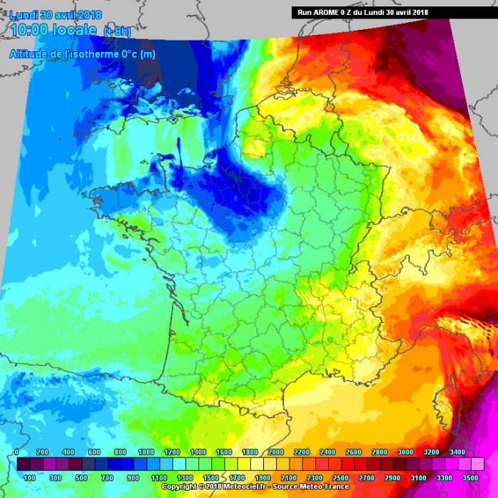 Illustration de l'actualité Pourquoi neige t-il en Normandie?