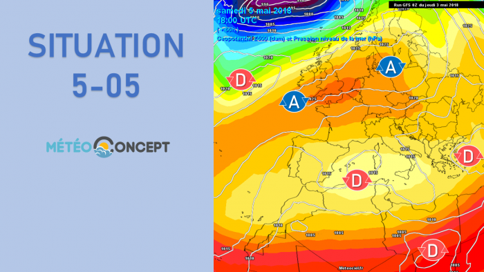 Illustration de l'actualité La tendance météo de votre week-end et de votre 8 mai