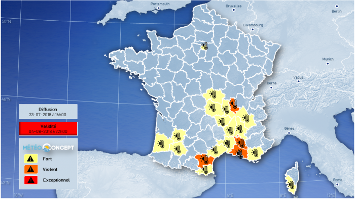 Illustration de l'actualité Canicule durable en Vallée du Rhône