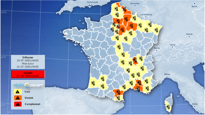 Illustration de l'actualité Canicule: De Lille à Marseille !