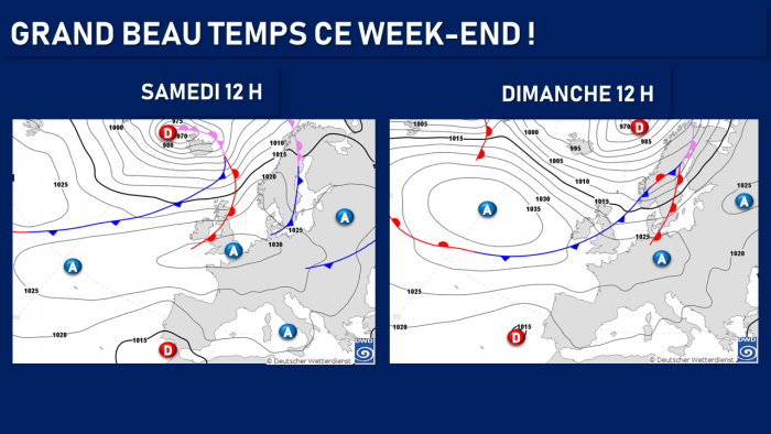 Illustration de l'actualité Vers un week-end radieux!