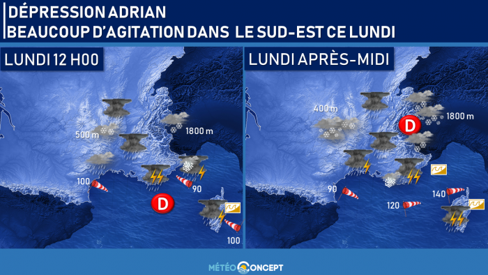 Illustration de l'actualité Situation très agitée au sud-est