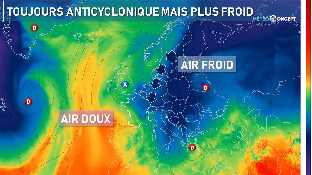 Illustration de l'actualité Plus froid à partir de jeudi