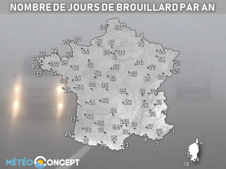 Illustration de l'actualité Encore du brouillard dans de nombreuses régions...