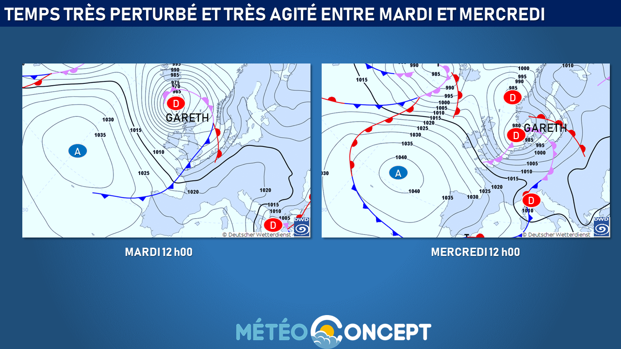 Illustration de l'actualité Confirmation d'une nette dégradation ce mardi...