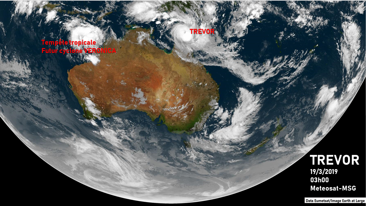 Illustration de l'actualité L'Australie sous la menace cyclonique