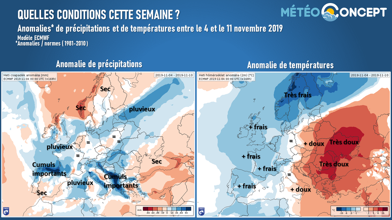 Illustration de l'actualité Forts  cumuls pluviométriques en perspective pour le Pays basque