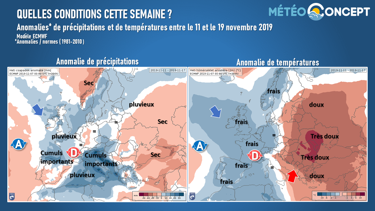 Illustration de l'actualité Encore de l'humidité et de la fraîcheur pour cette semaine...