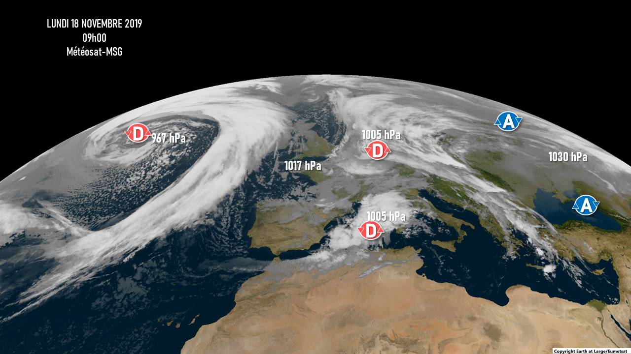 Illustration de l'actualité Situation ce lundi 18 novembre