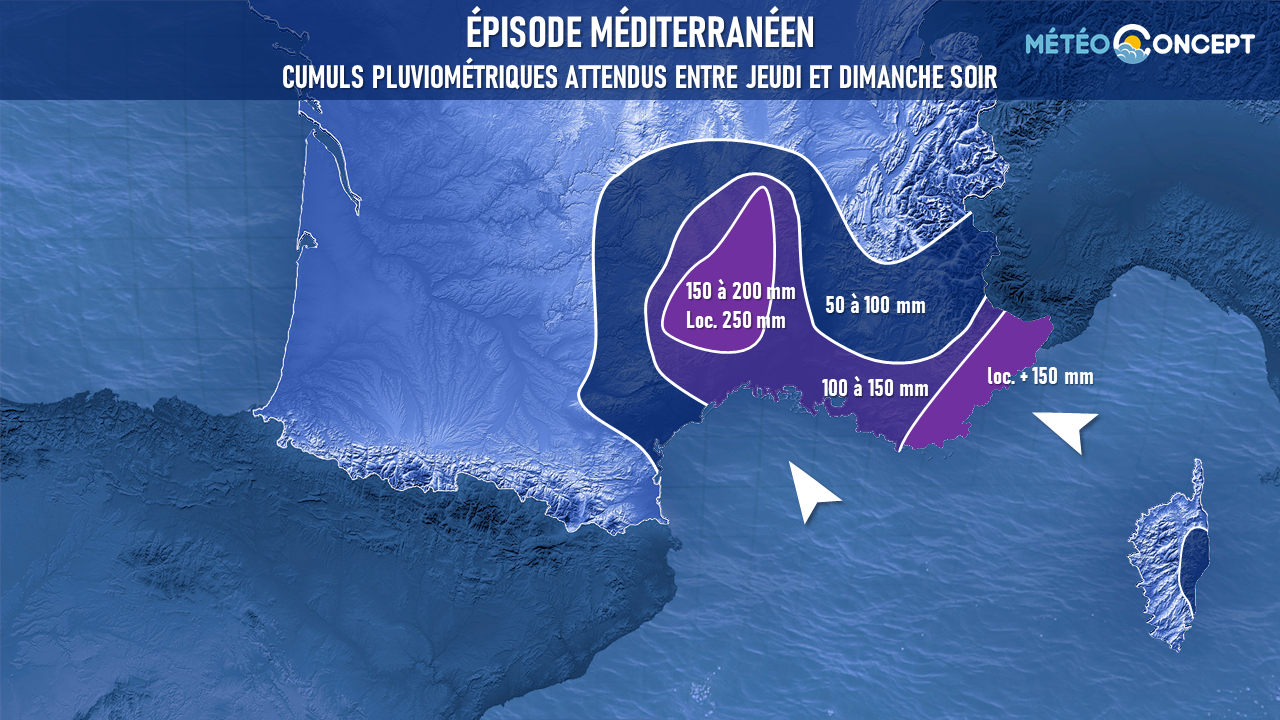 Illustration de l'actualité Nouvel épisode méditerranéen entre jeudi et dimanche