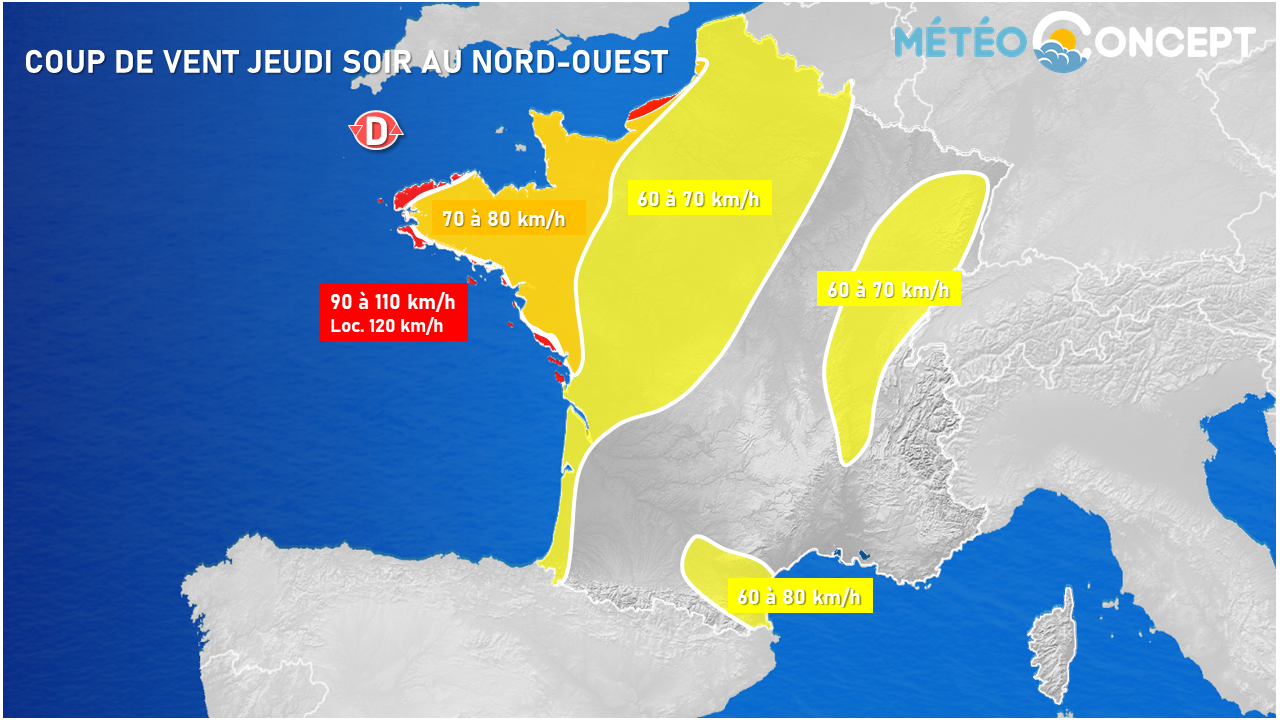 Illustration de l'actualité Coup de vent jeudi soir sur le nord-ouest