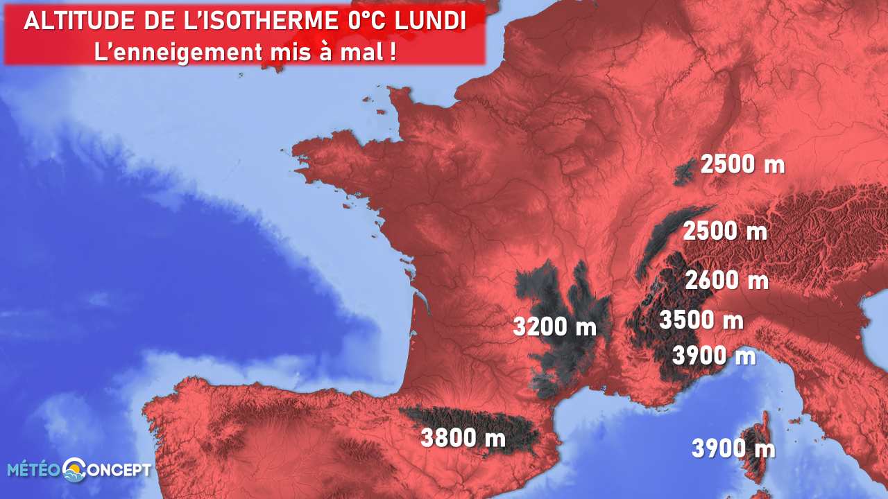 Illustration de l'actualité Extrême douceur: un rude coup pour certaines stations de ski