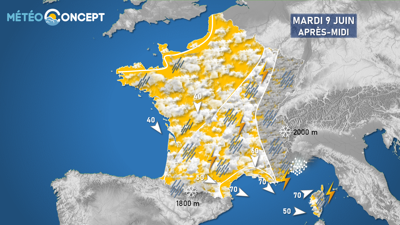 Illustration de l'actualité Le temps de votre mardi