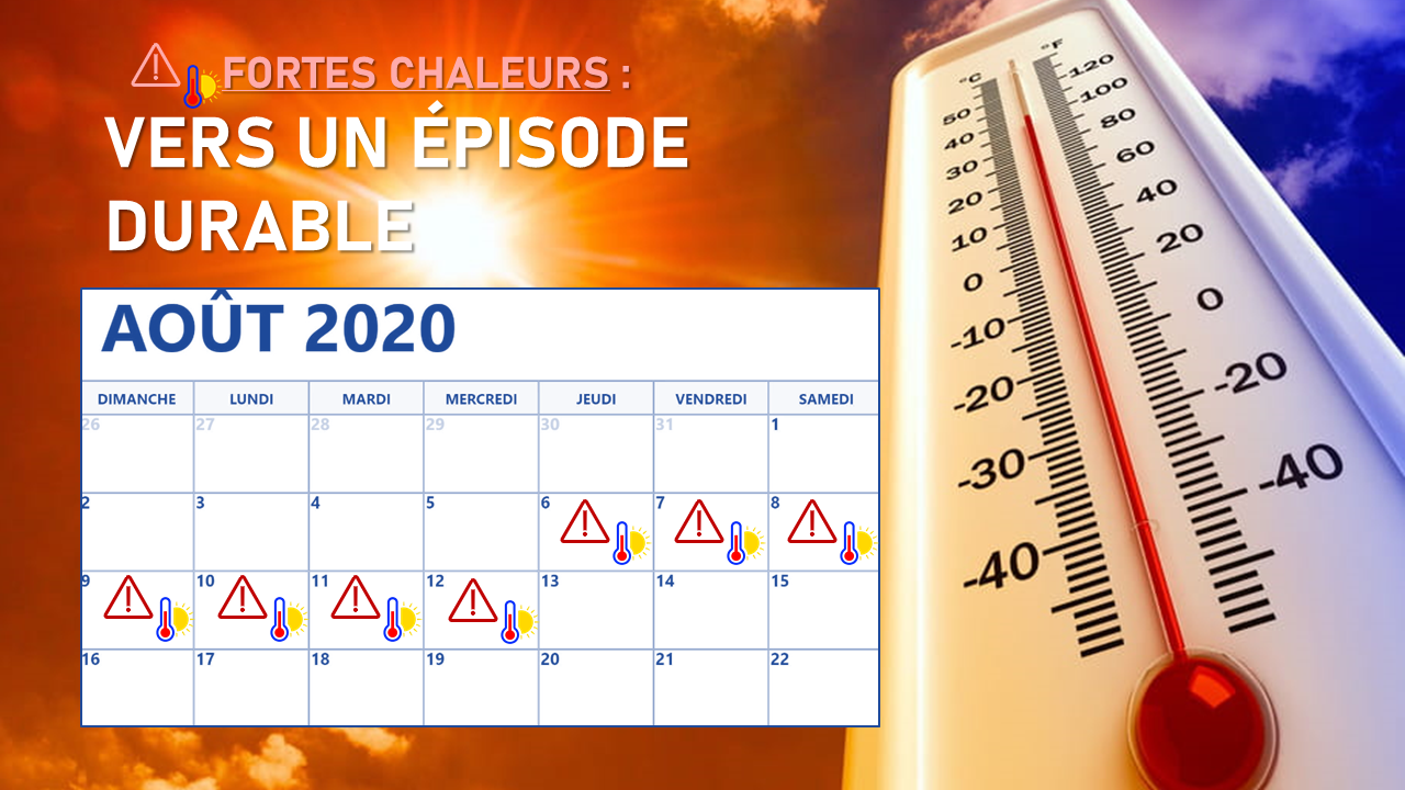 Illustration de l'actualité Fortes chaleurs : vers un épisode durable