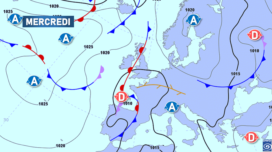 Illustration de l'actualité Attention aux orages sur l'ouest et le nord-ouest ce mercredi !