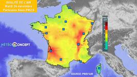 Illustration de l'actualité Pollution aux particules fines ce mardi