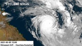 Illustration de l'actualité La Nouvelle-Calédonie sous la menace directe du cyclone Niran