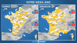 Illustration de l'actualité Le temps de votre week-end (1er et 2 mai)