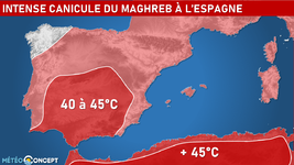 Illustration de l'actualité Canicule intense du Maghreb à l'Espagne ce week-end !